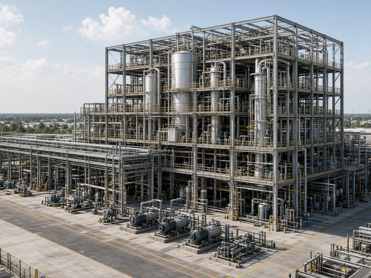 Industrial Plant BIM Project